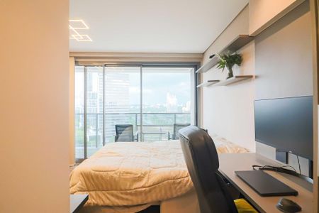 Quarto - Cozinha de apartamento à venda com 1 quarto, 38m² em Pinheiros, São Paulo