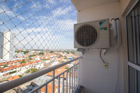 Varanda da Sala de apartamento para alugar com 2 quartos, 51m² em Vila Progresso, Sorocaba
