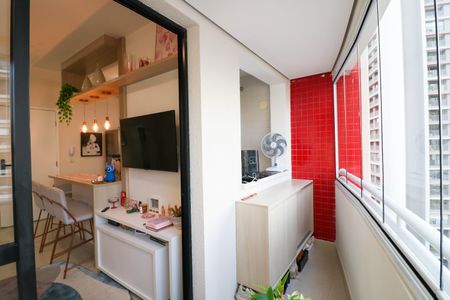Varanda de apartamento para alugar com 1 quarto, 40m² em Cidade Monções, São Paulo
