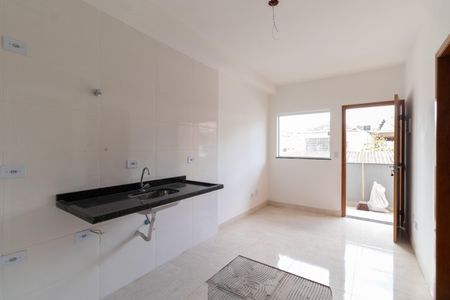 Sala e Cozinha de apartamento à venda com 2 quartos, 38m² em Vila Dalila, São Paulo
