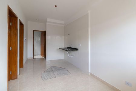 Sala e Cozinha de apartamento à venda com 2 quartos, 38m² em Vila Dalila, São Paulo