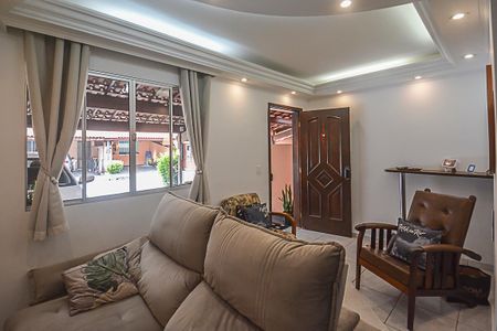 Sala de casa de condomínio para alugar com 3 quartos, 107m² em Demarchi, São Bernardo do Campo