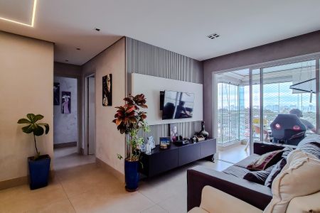 Sala de apartamento à venda com 2 quartos, 62m² em Vila Anastácio, São Paulo