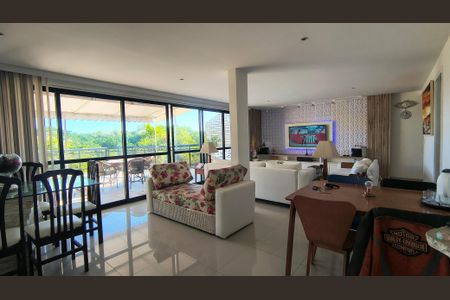 Sala de apartamento para alugar com 5 quartos, 326m² em Recreio dos Bandeirantes, Rio de Janeiro