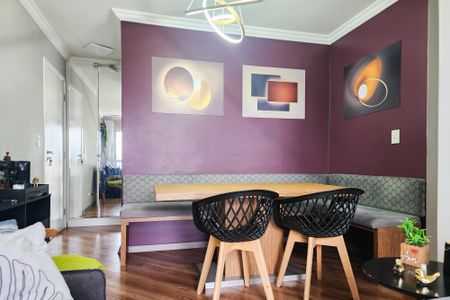 Sala de apartamento à venda com 2 quartos, 63m² em Nova Petrópolis, São Bernardo do Campo