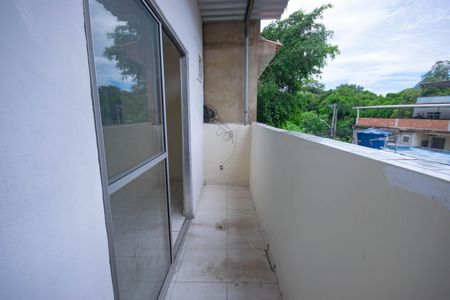 Varanda de kitnet/studio para alugar com 1 quarto, 40m² em Jacarepaguá, Rio de Janeiro