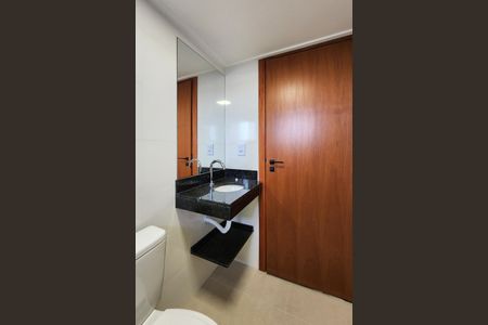 Banheiro de apartamento para alugar com 1 quarto, 39m² em Vila Alvinopolis, São Bernardo do Campo