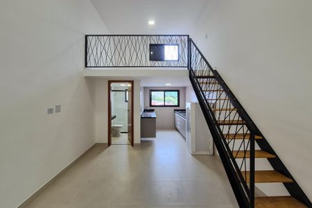 Sala de apartamento para alugar com 1 quarto, 39m² em Vila Alvinopolis, São Bernardo do Campo