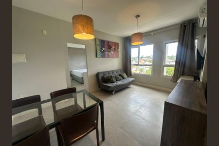 Sala de apartamento à venda com 1 quarto, 43m² em Melville Empresarial Ii, Barueri