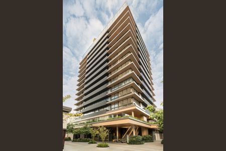 Fachada de kitnet/studio para alugar com 1 quarto, 27m² em Três Figueiras, Porto Alegre