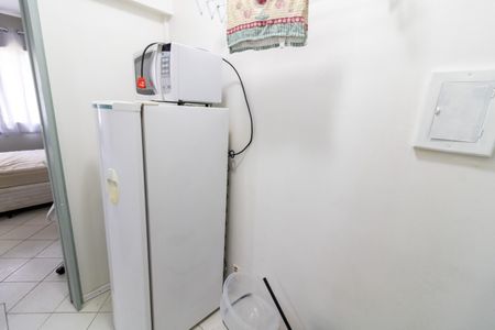 Cozinha de kitnet/studio à venda com 1 quarto, 25m² em Centro Histórico, Porto Alegre