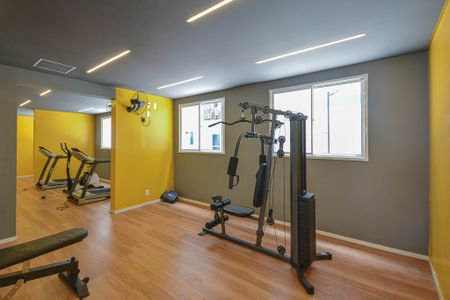 Área comum - Academia de apartamento à venda com 2 quartos, 40m² em Jurubatuba, São Paulo