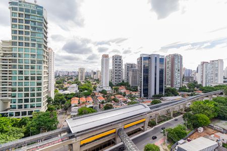 Vista da Varanda de kitnet/studio à venda com 1 quarto, 24m² em Vila Cordeiro, São Paulo
