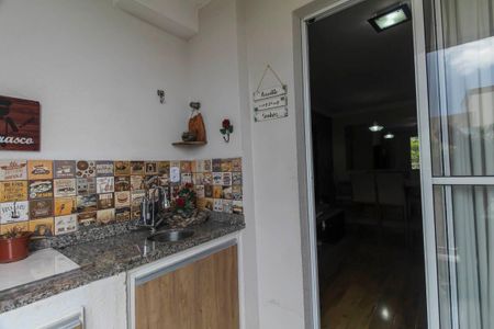 Varanda da Sala de apartamento à venda com 3 quartos, 75m² em Parque São Lucas, São Paulo