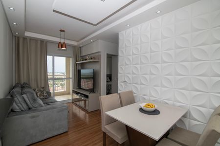 Sala de apartamento para alugar com 2 quartos, 56m² em Jardim Rosolem, Hortolândia