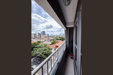 Varanda de kitnet/studio para alugar com 1 quarto, 25m² em Chácara Inglesa, São Paulo