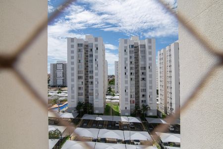 Sala - Vista da Janela de apartamento para alugar com 2 quartos, 55m² em Jardim das Colinas, Hortolândia