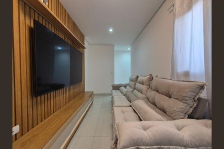 Sala de apartamento à venda com 2 quartos, 67m² em Parque Capuava, Santo André