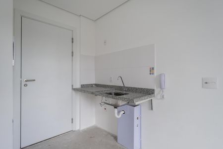 Cozinha de kitnet/studio à venda com 1 quarto, 27m² em Vila Progredior, São Paulo