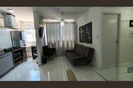 Sala de apartamento para alugar com 2 quartos, 56m² em Barra Olímpica, Rio de Janeiro