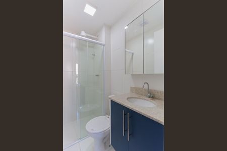 Banheiro de kitnet/studio para alugar com 1 quarto, 27m² em Tucuruvi, São Paulo