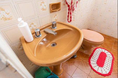 Banheiro 1 de casa à venda com 4 quartos, 176m² em Jardim do Estádio, Santo André