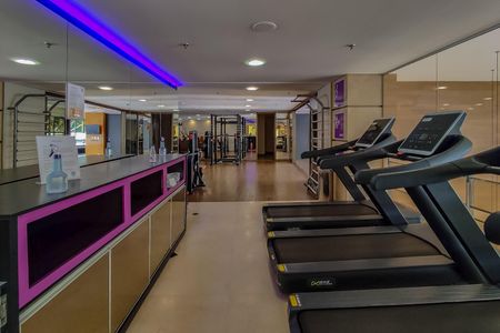 Área comum - Academia de kitnet/studio à venda com 1 quarto, 27m² em Lourdes, Belo Horizonte