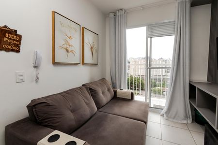 Sala/Cozinha de apartamento para alugar com 1 quarto, 28m² em Vila das Belezas, São Paulo