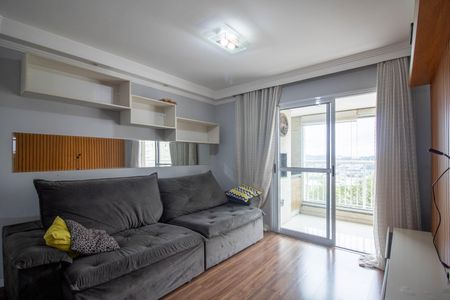 Sala de apartamento para alugar com 3 quartos, 92m² em Jardim Henriqueta, Taboão da Serra