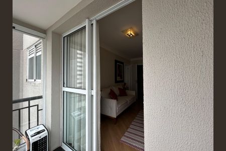 Varanda da Sala de apartamento à venda com 2 quartos, 53m² em Vila Cruz das Almas, São Paulo