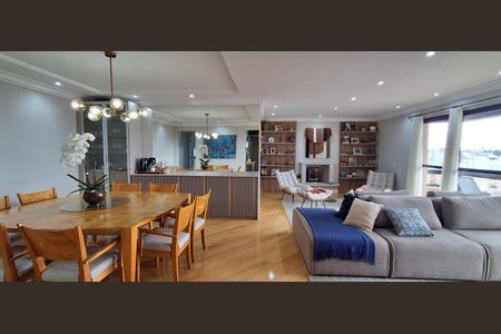 Sala de apartamento à venda com 4 quartos, 185m² em Rudge Ramos, São Bernardo do Campo