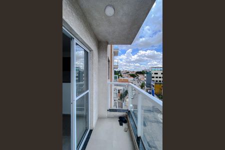 Varanda da Sala de apartamento para alugar com 2 quartos, 44m² em Vila Bertioga, São Paulo