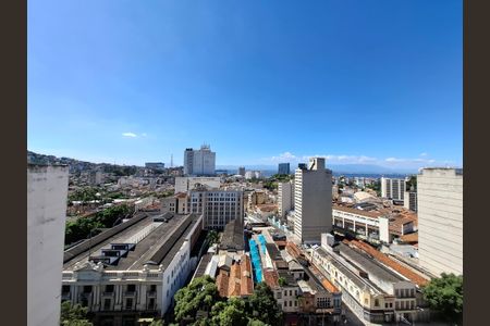Vista da varanda de apartamento para alugar com 1 quarto, 30m² em Centro, Rio de Janeiro