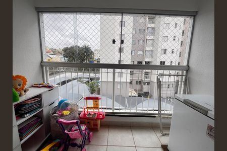 varanda de apartamento à venda com 3 quartos, 70m² em Pompéia, Belo Horizonte