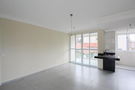 Sala de apartamento à venda com 3 quartos, 85m² em Santa Branca, Belo Horizonte