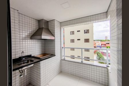 Varanda Gourmet de apartamento à venda com 3 quartos, 82m² em Santa Paula, São Caetano do Sul