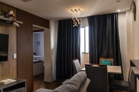 Sala de apartamento à venda com 2 quartos, 50m² em Milionários, Belo Horizonte