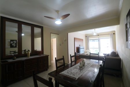 Sala de apartamento para alugar com 3 quartos, 115m² em Jardim Santa Genoveva, Guarujá