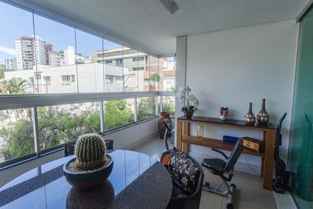 Varanda da Sala de apartamento para alugar com 3 quartos, 450m² em São Pedro, Belo Horizonte