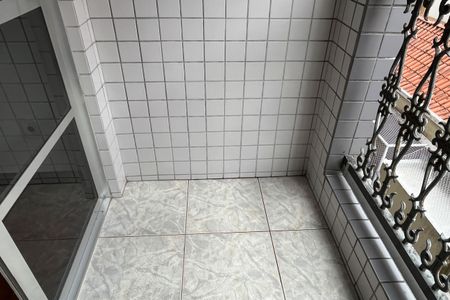 Varanda da Sala de apartamento para alugar com 3 quartos, 138m² em Campo Grande, Santos