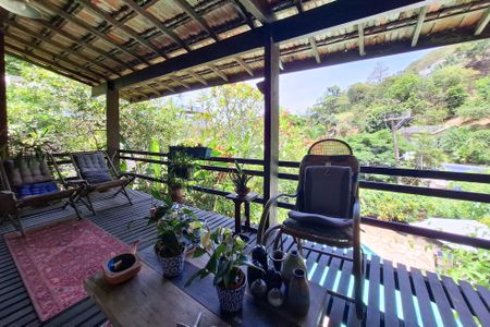 Varanda da Sala de casa à venda com 3 quartos, 220m² em Itaipu, Niterói