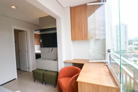 Varanda de apartamento à venda com 2 quartos, 45m² em Jardim Caravelas, São Paulo