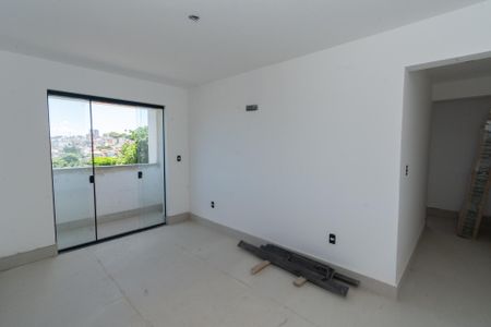 Sala de apartamento à venda com 3 quartos, 78m² em Riacho das Pedras, Contagem