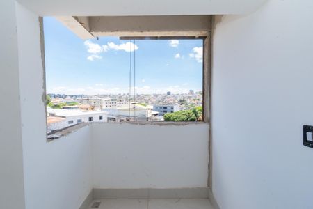 Varanda da Sala de apartamento à venda com 2 quartos, 116m² em Riacho das Pedras, Contagem