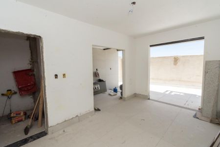 Sala de apartamento à venda com 2 quartos, 114m² em Riacho das Pedras, Contagem