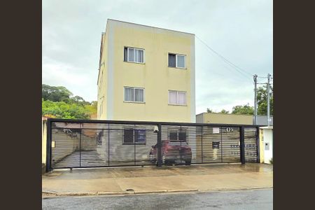 Fachada condomínio de apartamento à venda com 2 quartos, 60m² em Aeronautas, Lagoa Santa