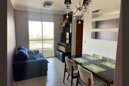 Sala de apartamento à venda com 2 quartos, 52m² em Vila Príncipe de Gales, Santo André
