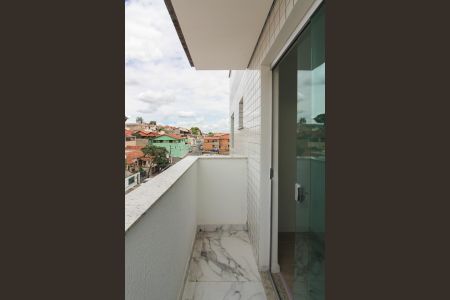 Varanda da Suíte de apartamento à venda com 2 quartos, 98m² em Jardim Leblon, Belo Horizonte