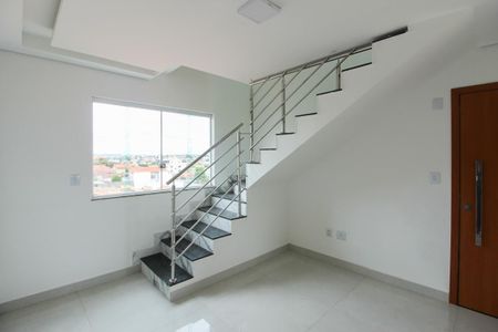 Sala de apartamento à venda com 2 quartos, 98m² em Jardim Leblon, Belo Horizonte