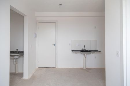 Sala/Cozinha de apartamento para alugar com 2 quartos, 36m² em Cidade Nova São Miguel, São Paulo